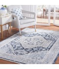 Safavieh Blair Washable BLR210 Beige / Navy 5'-3" X 7'-6" Rectangle Area Rug