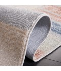 Safavieh Blair Washable BLR216 Beige / Blue Rust 6'-7" X 6'-7" Square Area Rug