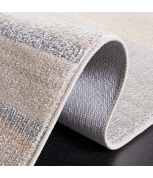 Safavieh Blair Washable BLR216 Grey / Beige 2'-2" X 8' Runner Area Rug