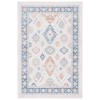 Safavieh Blair Washable BLR218 Beige / Blue 5'-3" X 7'-6" Rectangle Area Rug