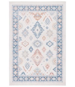 Safavieh Blair Washable BLR218 Beige / Blue 5'-3" X 7'-6" Rectangle Area Rug