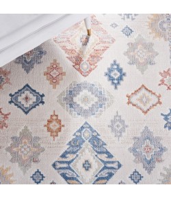 Safavieh Blair Washable BLR218 Beige / Blue 5'-3" X 7'-6" Rectangle Area Rug
