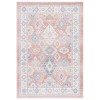 Safavieh Blair Washable BLR218 Rose / Blue 9' X 12' Rectangle Area Rug