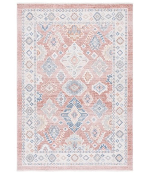 Safavieh Blair Washable BLR218 Rose / Blue 8' X 10' Rectangle Area Rug