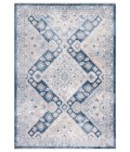 Safavieh Blair Washable BLR220 Grey / Navy 4' X 6' Rectangle Area Rug