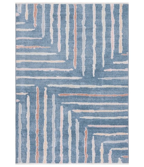 Safavieh Blair Washable BLR222 Blue / Multi 8' X 10' Rectangle Area Rug