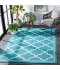 Safavieh Bermuda BMU810 Aqua / Grey 6'-7" X 9'-2" Rectangle Area Rug