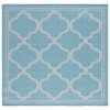 Safavieh Bermuda BMU810 Aqua / Grey 6'-7" X 6'-7" Square Area Rug