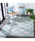 Safavieh Bermuda BMU810 Beige / Aqua 6'-7" X 9'-2" Rectangle Area Rug