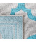 Safavieh Bermuda BMU810 Beige / Aqua 6'-7" X 9'-2" Rectangle Area Rug