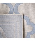 Safavieh Bermuda BMU810 Ivory / Blue 3' X 5' Rectangle Area Rug