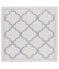 Safavieh Bermuda BMU810 Ivory / Blue 6'-7" X 6'-7" Square Area Rug