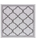 Safavieh Bermuda BMU810 Grey / Brown 6'-7" X 6'-7" Square Area Rug