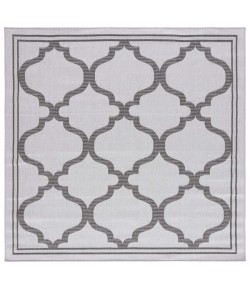 Safavieh Bermuda BMU810 Grey / Brown 6'-7" X 6'-7" Square Area Rug