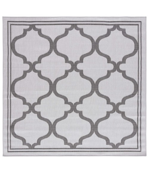 Safavieh Bermuda BMU810 Grey / Brown 6'-7" X 6'-7" Square Area Rug