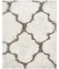 Safavieh Barcelona Shag BSG319 Ivory / Silver 2' X 3' Accent Area Rug