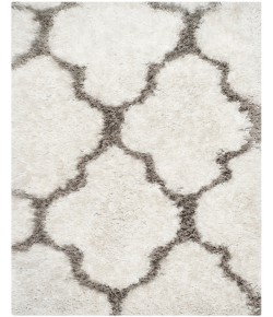 Safavieh Barcelona Shag BSG319 Ivory / Silver 2' X 3' Accent Area Rug