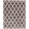 Safavieh Barcelona Shag BSG319 Ivory / Silver 8' X 10' Rectangle Area Rug