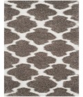 Safavieh Barcelona Shag BSG319 Silver / Ivory 2'-3" X 7' Runner Area Rug