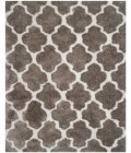 Safavieh Barcelona Shag BSG319 Silver / Ivory 4' X 6' Rectangle Area Rug