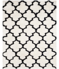 Safavieh Barcelona Shag BSG319 Ivory / Black 2' X 3' Accent Area Rug