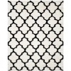 Safavieh Barcelona Shag BSG319 Ivory / Black 6' X 9' Rectangle Area Rug