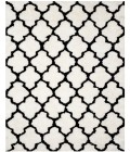 Safavieh Barcelona Shag BSG319 Ivory / Black 9' X 12' Rectangle Area Rug
