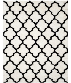 Safavieh Barcelona Shag BSG319 Ivory / Black 9' X 12' Rectangle Area Rug