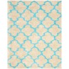 Safavieh Barcelona Shag BSG319 Cream / Blue 5' X 8' Rectangle Area Rug