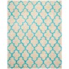 Safavieh Barcelona Shag BSG319 Cream / Blue 8' X 10' Rectangle Area Rug