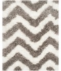 Safavieh Barcelona Shag BSG320 Ivory / Silver 2'-3" X 4' Accent Area Rug