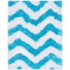 Safavieh Barcelona Shag BSG320 Ivory / Blue 2' X 3' Accent Area Rug