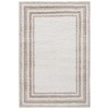 Safavieh Border & Stripe Shag BSP251 Ivory / Beige 5'-3" X 7'-6" Rectangle Area Rug
