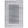 Safavieh Border & Stripe Shag BSP251 Grey / Ivory 5'-3" X 7'-6" Rectangle Area Rug