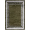 Safavieh Border & Stripe Shag BSP251 Green 5'-3" X 7'-6" Rectangle Area Rug