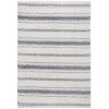 Safavieh Border & Stripe Shag BSP252 Ivory / Grey 5'-3" X 7'-6" Rectangle Area Rug