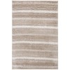 Safavieh Border & Stripe Shag BSP252 Beige / Ivory 5'-3" X 7'-6" Rectangle Area Rug