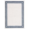 Safavieh Calico Shag Ivory / Blue CLC100 8 ft. X 10 ft. Rectangle Rug