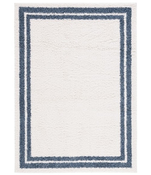 Safavieh Calico Shag Ivory / Blue CLC100 8 ft. X 10 ft. Rectangle Rug