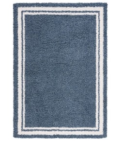 Safavieh Calico Shag Blue / Ivory CLC100 8 ft. X 10 ft. Rectangle Rug