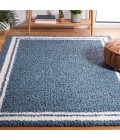 Safavieh Calico Shag Blue / Ivory CLC100 8 ft. X 10 ft. Rectangle Rug