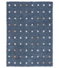 Safavieh Calico Shag Blue / Ivory CLC102 8 ft. X 10 ft. Rectangle Rug