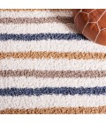 Safavieh Calico Shag Ivory / Gold Rug CLC110 6 ft. 7 in. X 6 ft. 7 in. Square - Rugs Town Safavieh Calico Shag Ivory / Gold CLC110 6 ft. 7 in. X 6 ft. 7 in. Square Rug