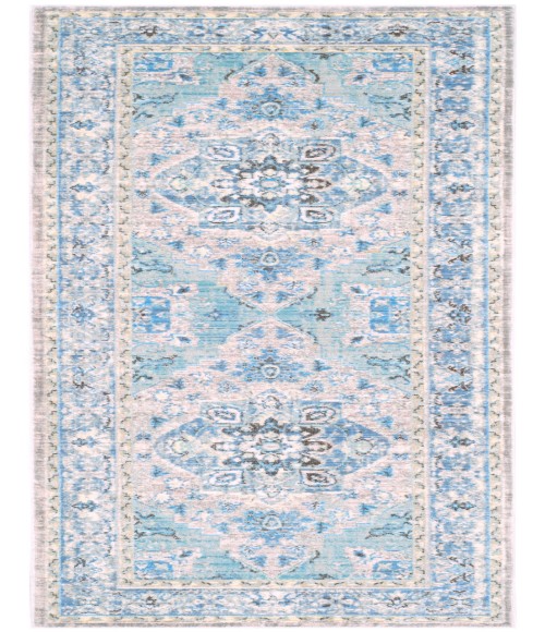 Safavieh Claremont Blue / Light Grey CLR664 2 ft. 6 in. X 7 ft. 9 in.  Rug