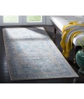 Safavieh Claremont Blue / Light Grey CLR664 2 ft. 6 in. X 7 ft. 9 in.  Rug