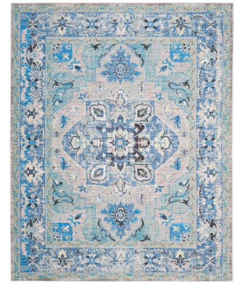 Safavieh Claremont Blue / Light Grey CLR664 6 ft. X 9 ft. 2 in.  Rug