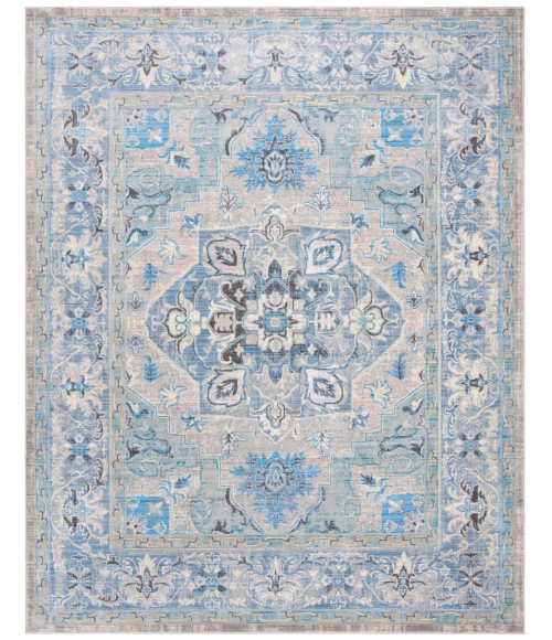 Safavieh Claremont Blue / Light Grey CLR664 8 ft. X 10 ft. Rectangle Rug