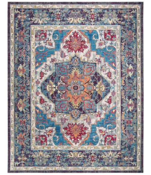 Safavieh Claremont Blue / Purple Rug CLR664 10 ft. X 13 ft. 3 in. - Rugs Town Safavieh Claremont Blue / Purple CLR664 10 ft. X 13 ft. 3 in. Rug