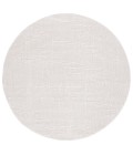 Safavieh Continental Ivory / Grey CON110 6 ft. 7 in. X 6 ft. 7 in. Round Rug