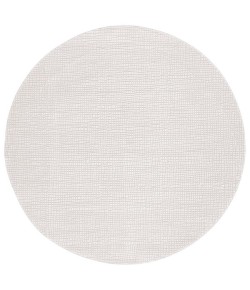 Safavieh Continental Ivory / Grey CON110 6 ft. 7 in. X 6 ft. 7 in. Round Rug